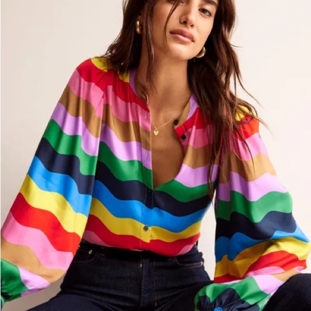 Boden Blouson Blouse